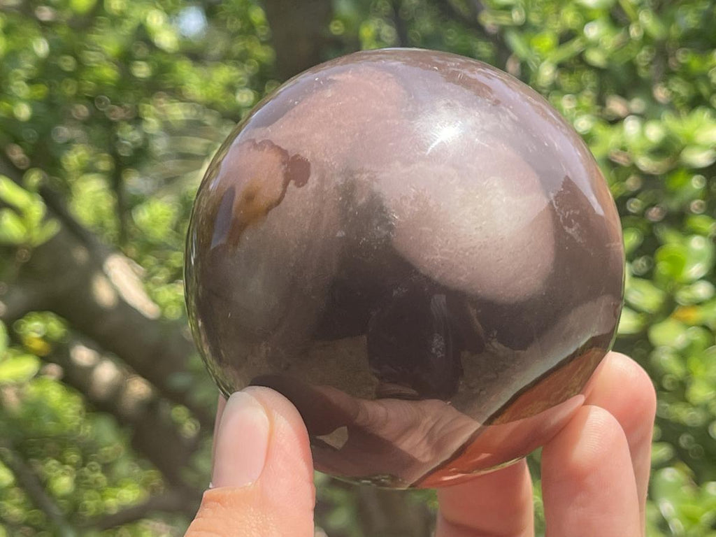 Polished Large Polychrome Picasso Jasper Sphere x 1 From Madagascar