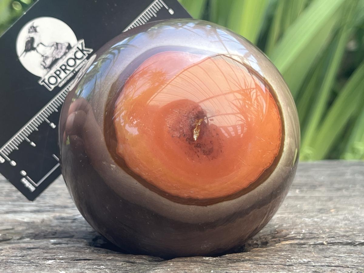 Polished Large Polychrome Picasso Jasper Sphere x 1 From Madagascar