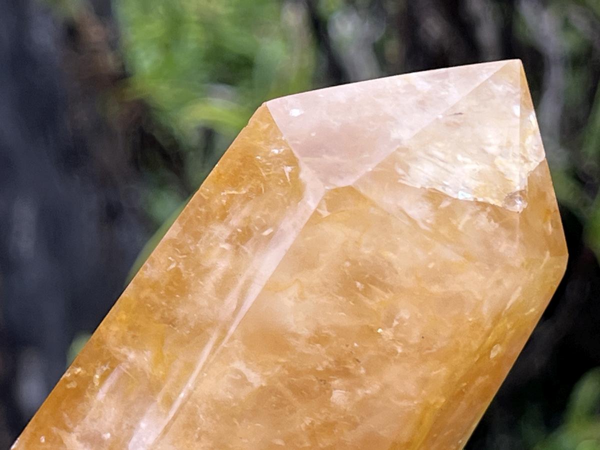 Polished Golden Healer Limonite Quartz Crystal x 1 From Madagascar