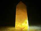 Polished Golden Healer Limonite Quartz Crystal x 1 From Madagascar