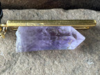 Hand Made Amethyst Natural Crystal Necklace x 1 From Brandberg, Namibia