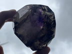 Polished Delicious Smokey Amethyst Window Cluster with Enhydros x 1 From Akansobe, Madagascar
