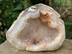 Polished Agate Crystal Geode x 1 From Maintirano, Madagascar