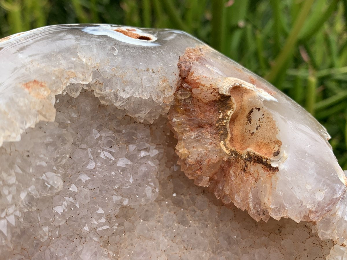 Polished Agate Crystal Geode x 1 From Maintirano, Madagascar