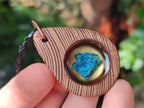 Hand Made Shattuckite and Zebra Wood Necklace - Sold Per Item - From Namibia