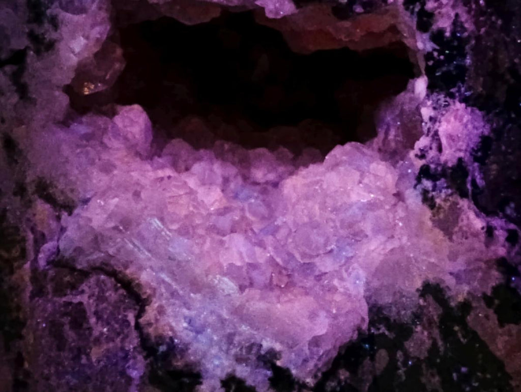 Natural XL Yellow Calcite Geode in a Malachite Matrix x 1 From Mashamba West Mine, Congo