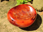 Polished Carnelian Gemstone Bowl x 1 From Madagascar