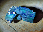 Natural Ultra Rare Bladed Azurite Crystal x 1 From Tsumeb, Namibia