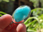 Hand Made Natural Hemimorphite Pendant x 1 From Lupoto Mine, Congo
