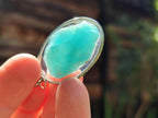 Hand Made Natural Hemimorphite Pendant x 1 From Lupoto Mine, Congo