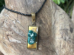 Hand Made Emerald Green Dioptase Specimen Necklace x 1 From Likasi, Congo