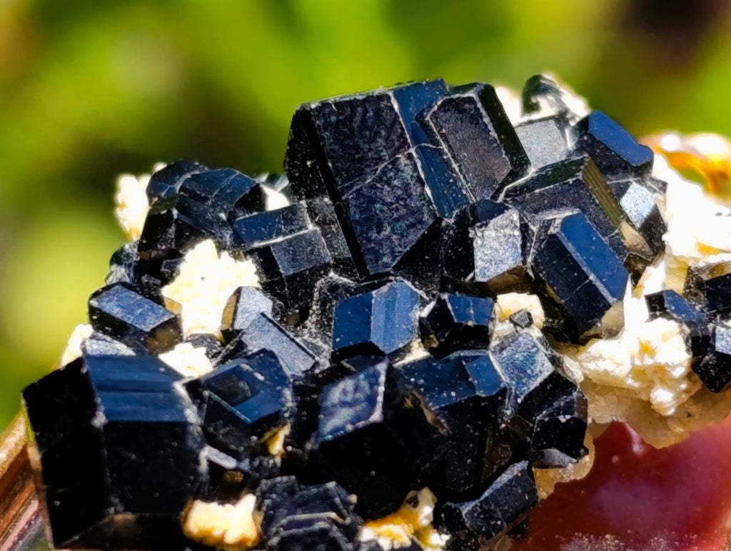 Hand Made Schorl Black Tourmaline Cluster Necklace x 1 From Erongo, Namibia