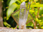 Hand Made Twin Brandberg Crystal Necklace x 1 From Brandberg, Namibia