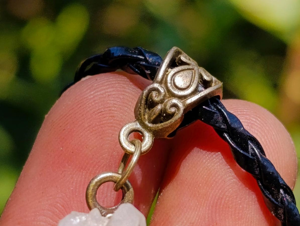 Hand Made Twin Brandberg Crystal Necklace x 1 From Brandberg, Namibia