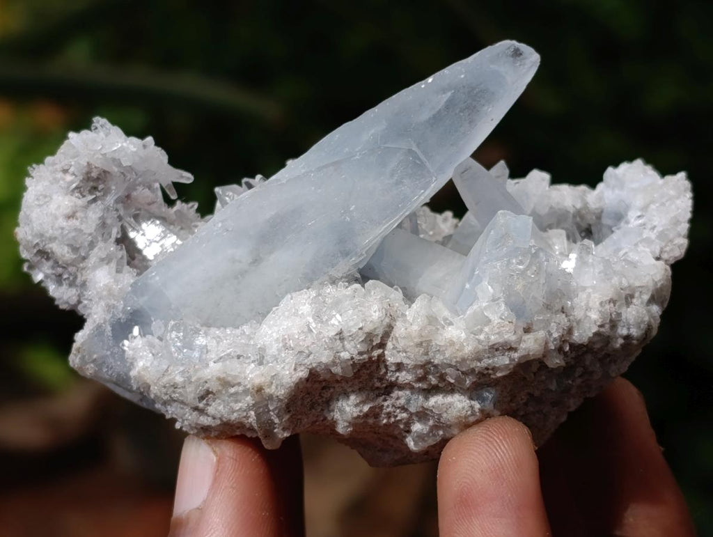 Natural Small Acicular Prismatic Celestite Cluster x 1 From Madagascar