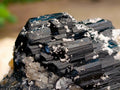 Natural Schorl Black Tourmaline Specimen with Feldspar and Smokey Quartz x 1 From Erongo, Namibia
