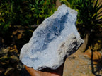 Natural Exquisite Large Acicular Celestite Geode x 1 From Sakoany, Madagascar