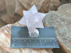 Hand Made Gemmy Rose Quartz Merkabah x 1 From Ambatondrazaka Madagascar