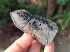 Polished Tourmalinated Inclusion Quartz Crystal x 1 From Madagascar