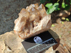 Natural Smokey Citrine Cascading Phantom Crystal Cluster x 1 From Luena, Congo