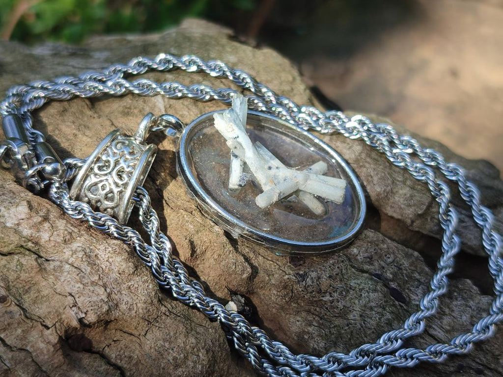 Hand Made Aquamarine Mini Cluster Necklace x 1 From Erongo, Namibia