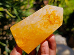 Polished Golden Healer Limonite Quartz Crystal x 1 From Madagascar