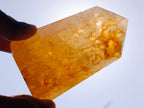 Polished Golden Healer Limonite Quartz Crystal x 1 From Madagascar