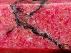 Polished Rare Red Rhodonite Display Crystal x 1 From Madagascar