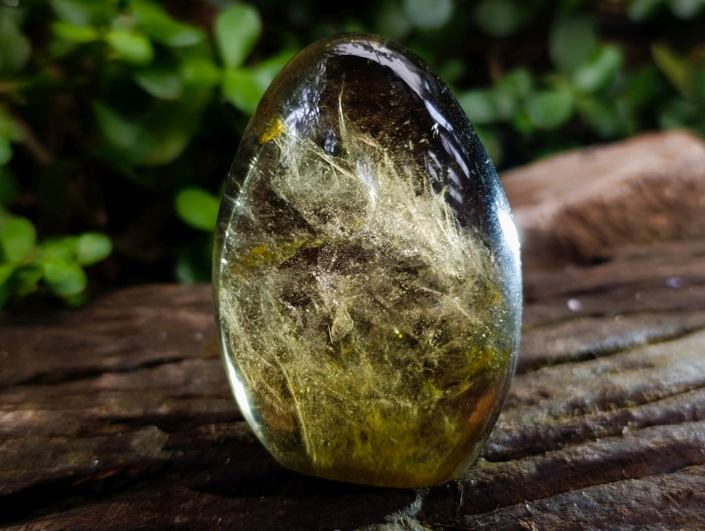 Polished Cognac Smokey Citrine Quartz Crystal Display Piece x 1 From Madagascar