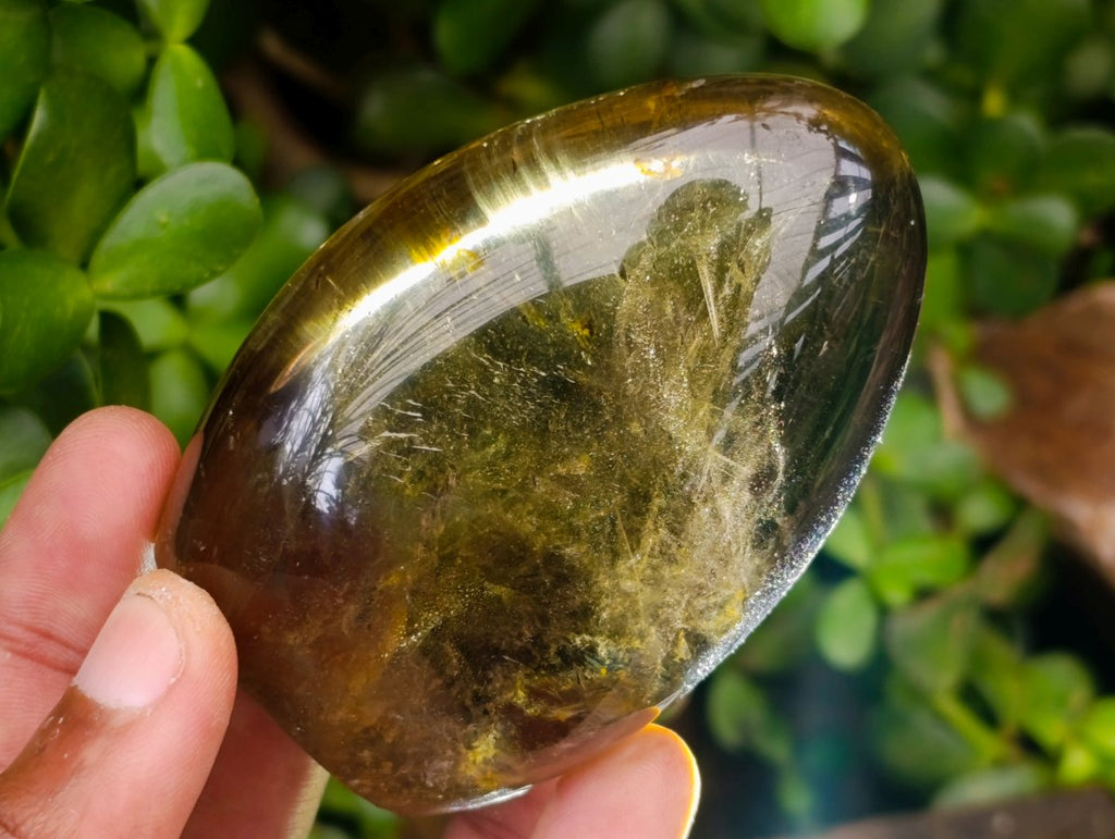 Polished Cognac Smokey Citrine Quartz Crystal Display Piece x 1 From Madagascar