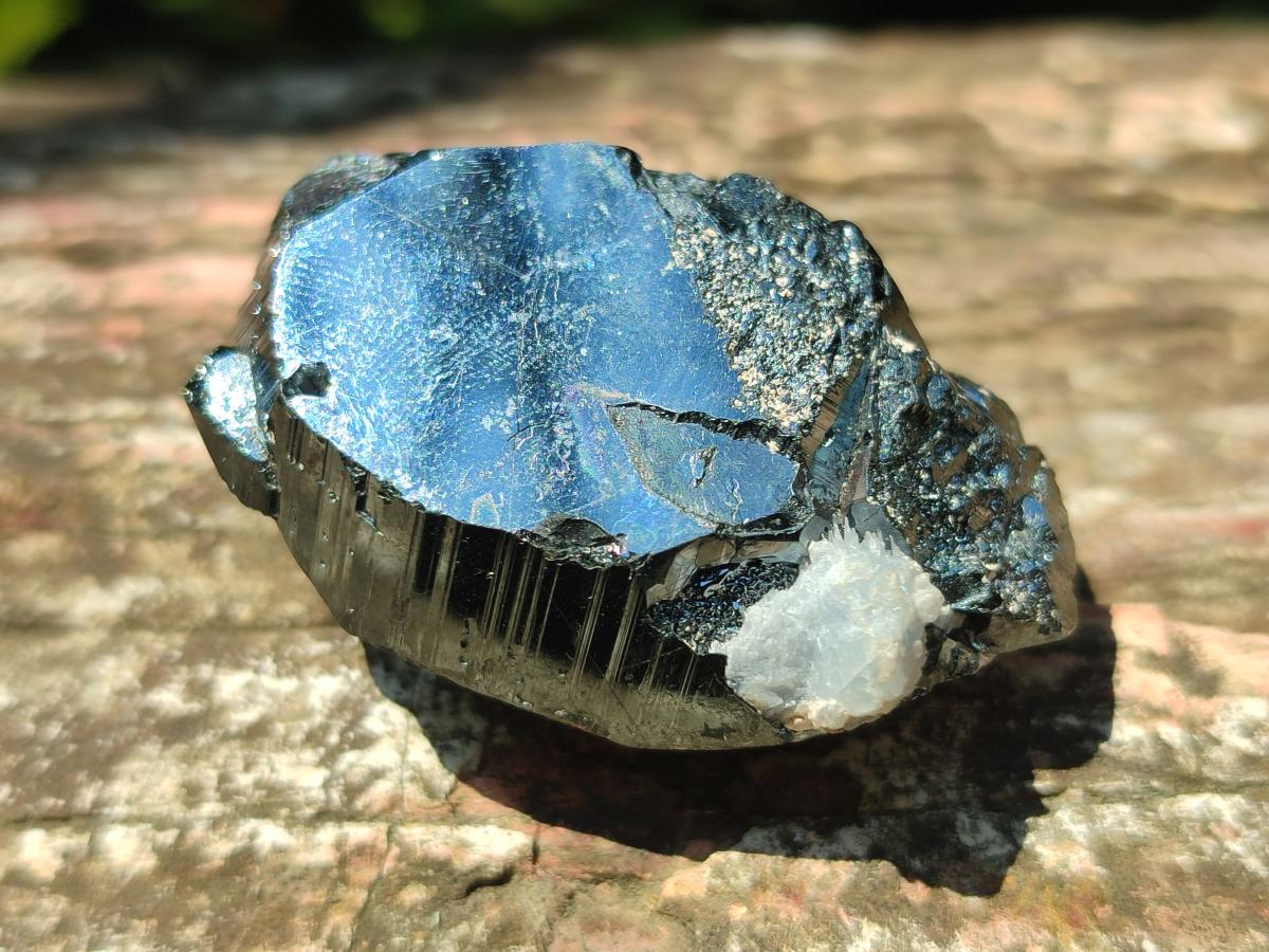 Natural Silver Hematite Floater Crystal x 1 From Wessels Mine, South Africa