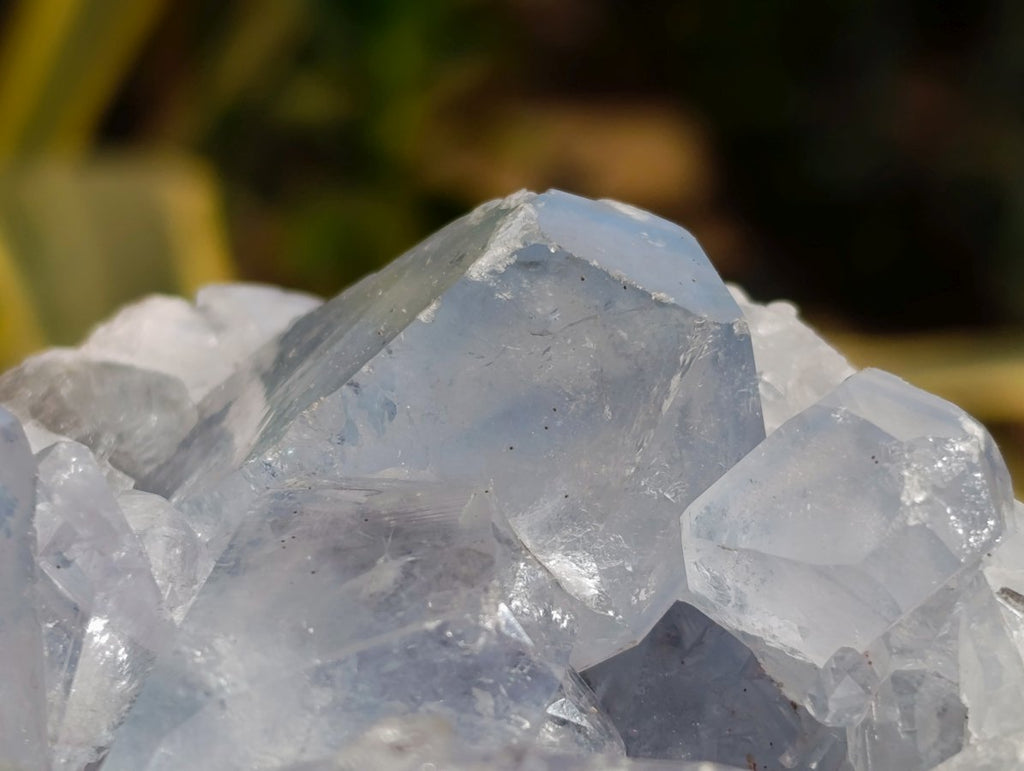 Polished Blue Celestite Egg x 1 From Sakoany Madagascar