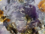 Natural Cabinet Size Purple Chalcedony x 1 From Nosy Varika Madagascar