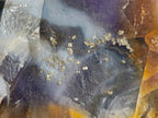 Natural Cabinet Size Purple Chalcedony x 1 From Nosy Varika Madagascar