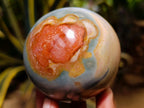 Polished Polychrome Jasper Sphere x 1 From Madagascar