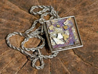 Handmade Bismuth Crystal Necklace x 1 From South Africa