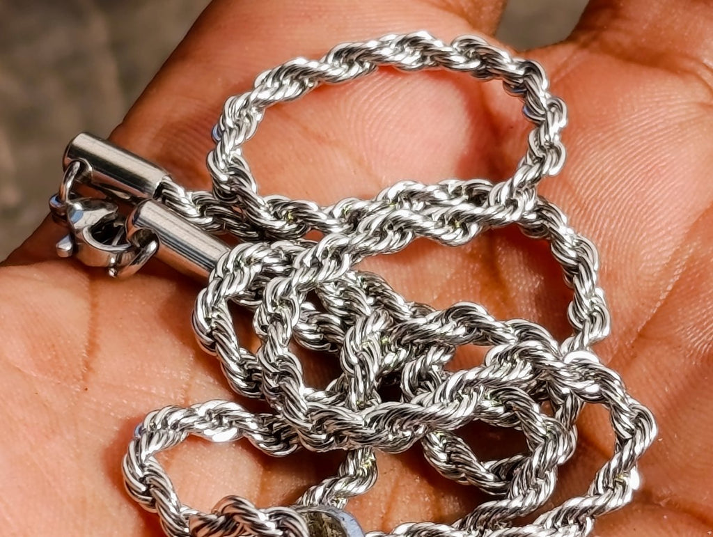 Handmade Bismuth Crystal Necklace x 1 From South Africa