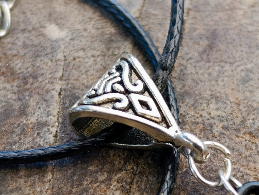 Handmade Silver Topaz Crystal Necklace x 1 From Spitzkop Namibia