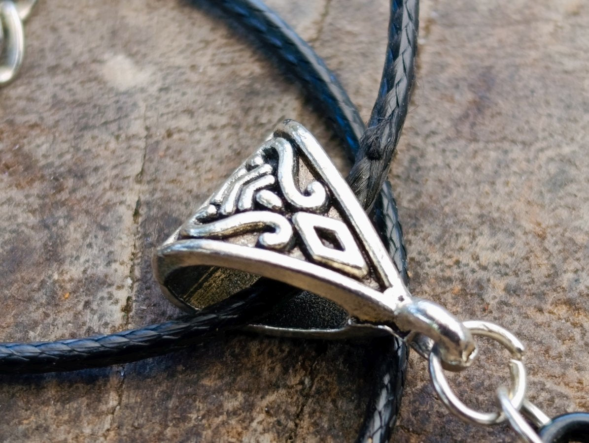 Handmade Silver Topaz Crystal Necklace x 1 From Spitzkop Namibia