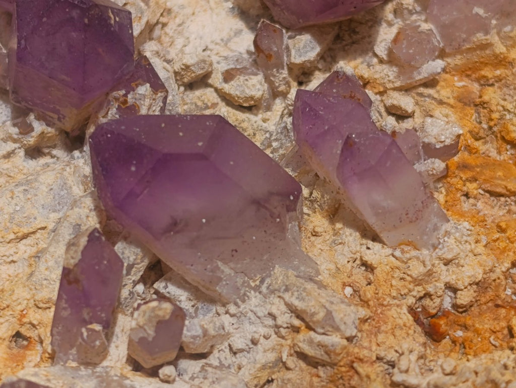Natural Large Amethyst Crystal Plate Specimen x 1 From Brandberg, Namibia