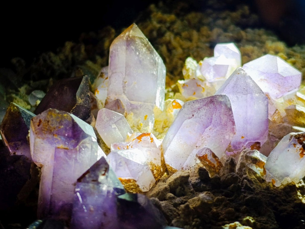 Natural Large Amethyst Crystal Plate Specimen x 1 From Brandberg, Namibia