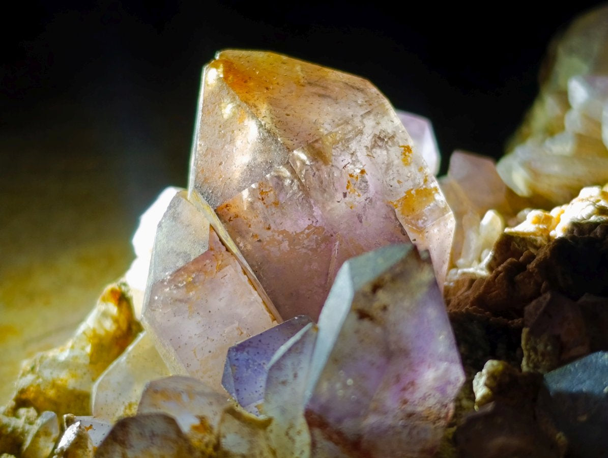 Natural Large Amethyst Crystal Plate Specimen x 1 From Brandberg, Namibia