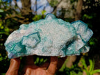 Natural Green Cubic Fluorite Crystal Specimen x 1 From Mandrosonoro Madagascar