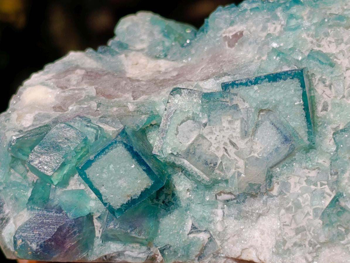 Natural Green Cubic Fluorite Crystal Specimen x 1 From Mandrosonoro Madagascar