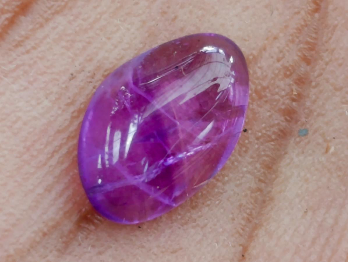 Polished Mini Chevron Amethyst Tumbled Stones - Sold Per 500g Lot - From Kolomo, Zambia