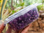 Polished Mini Chevron Amethyst Tumbled Stones - Sold Per 500g Lot - From Kolomo, Zambia