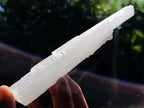 Natural White Selenite Crystal Wand x 1 From China
