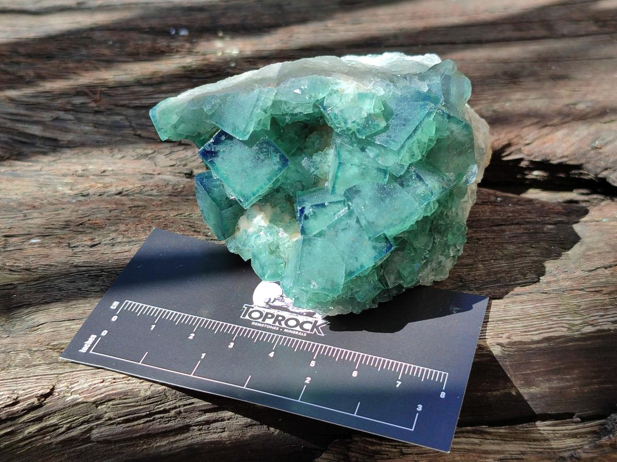 Natural Cubic Fluorite Specimen x 1 From Mandrosonoro Madagascar
