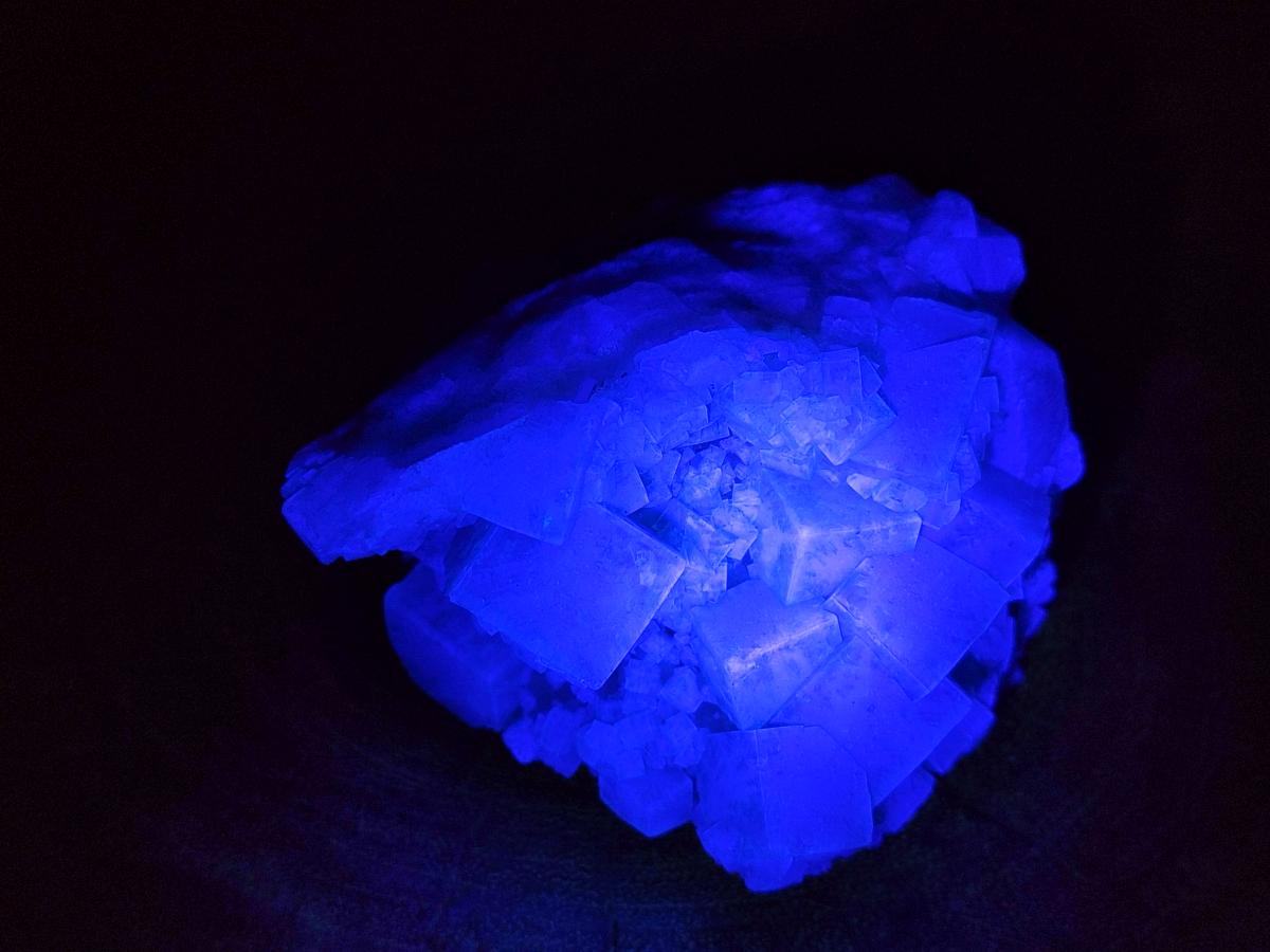 Natural Cubic Fluorite Specimen x 1 From Mandrosonoro Madagascar