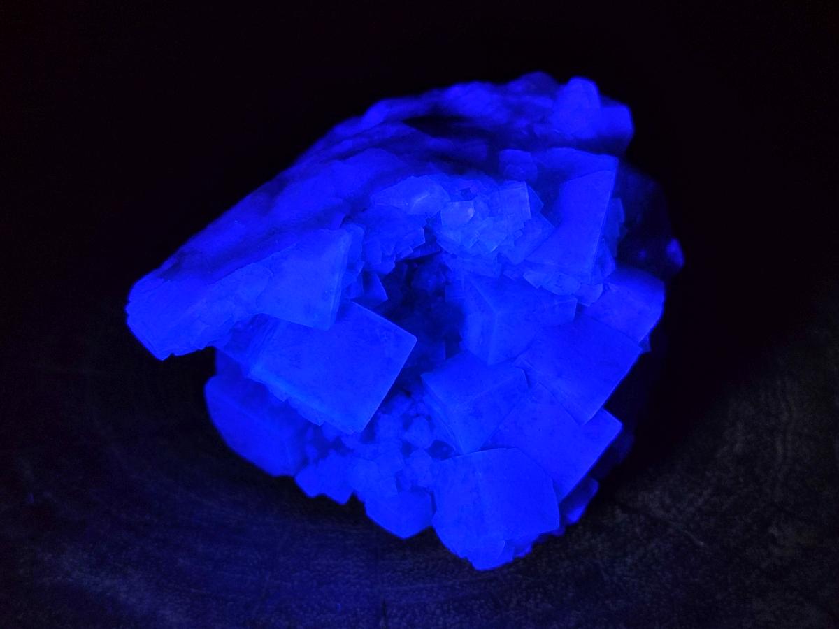 Natural Cubic Fluorite Specimen x 1 From Mandrosonoro Madagascar